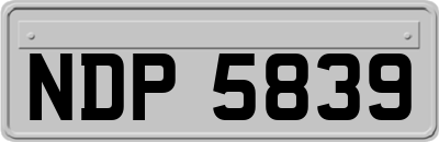 NDP5839