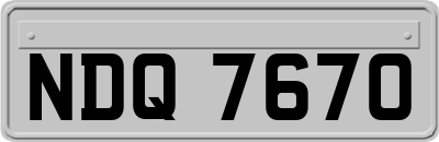 NDQ7670