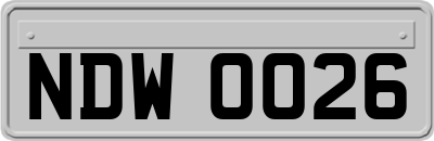 NDW0026