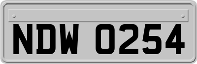 NDW0254