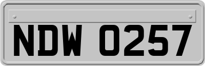 NDW0257
