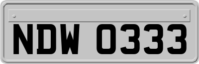 NDW0333