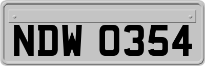 NDW0354