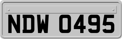 NDW0495