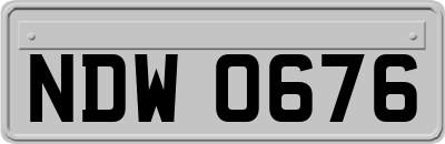 NDW0676