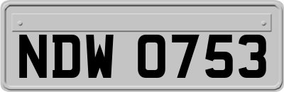 NDW0753
