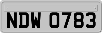 NDW0783