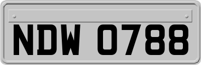 NDW0788