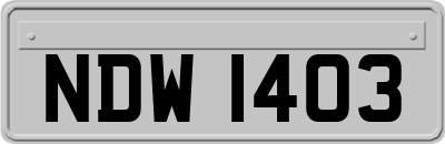 NDW1403