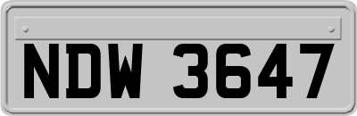 NDW3647