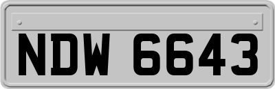 NDW6643
