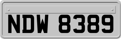 NDW8389