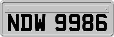 NDW9986