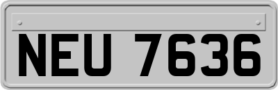 NEU7636