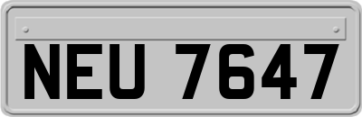 NEU7647