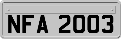 NFA2003
