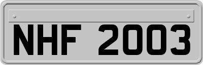 NHF2003