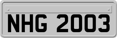 NHG2003