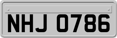 NHJ0786
