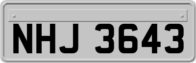 NHJ3643