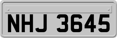 NHJ3645