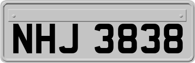 NHJ3838