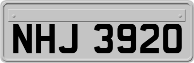 NHJ3920