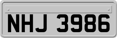 NHJ3986
