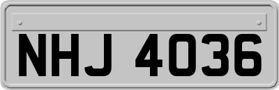 NHJ4036