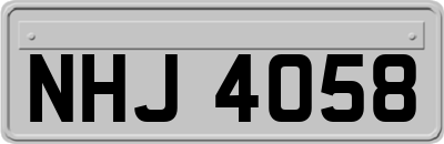 NHJ4058