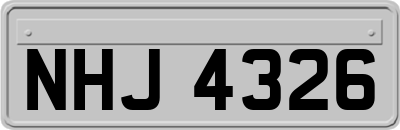 NHJ4326