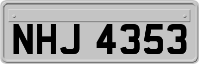 NHJ4353