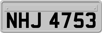 NHJ4753