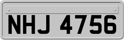 NHJ4756