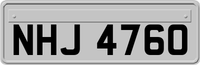 NHJ4760