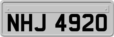 NHJ4920