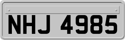 NHJ4985