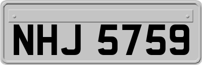 NHJ5759