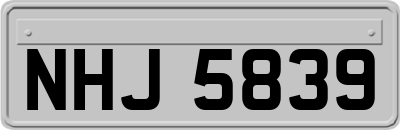 NHJ5839