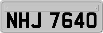 NHJ7640