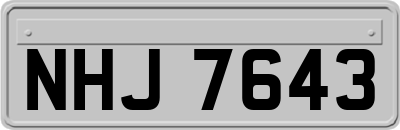 NHJ7643