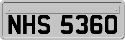 NHS5360