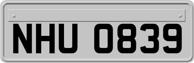 NHU0839