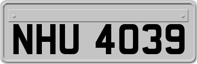 NHU4039