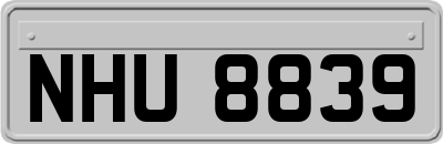 NHU8839