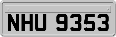 NHU9353
