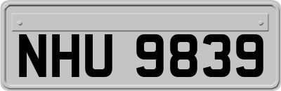 NHU9839