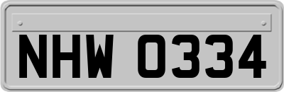 NHW0334