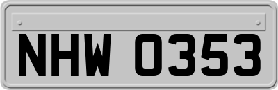 NHW0353