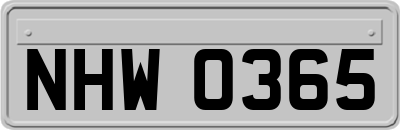 NHW0365